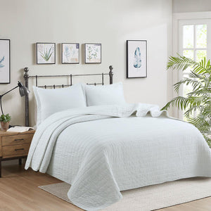 Cubrecama King blanco