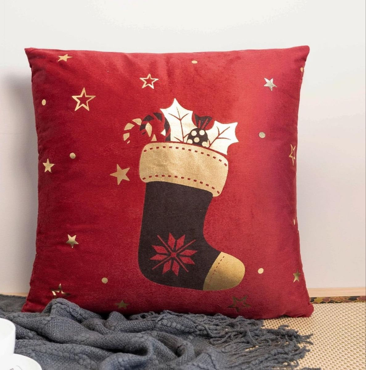 Funda cojín navidad Mod:Bota