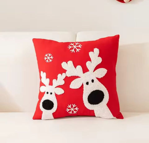 Funda bordada Navidad Mod: Renos