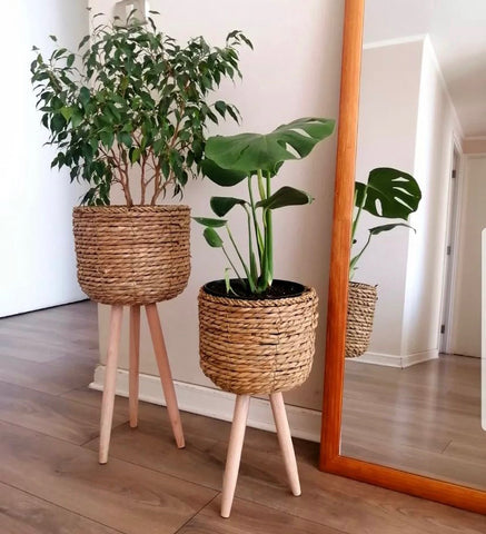 Duo de maceteros fibra
