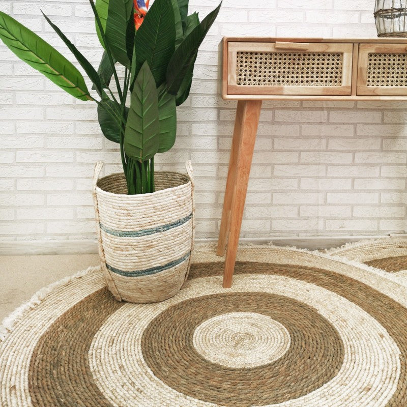 Alfombra yute Circular 120Cm