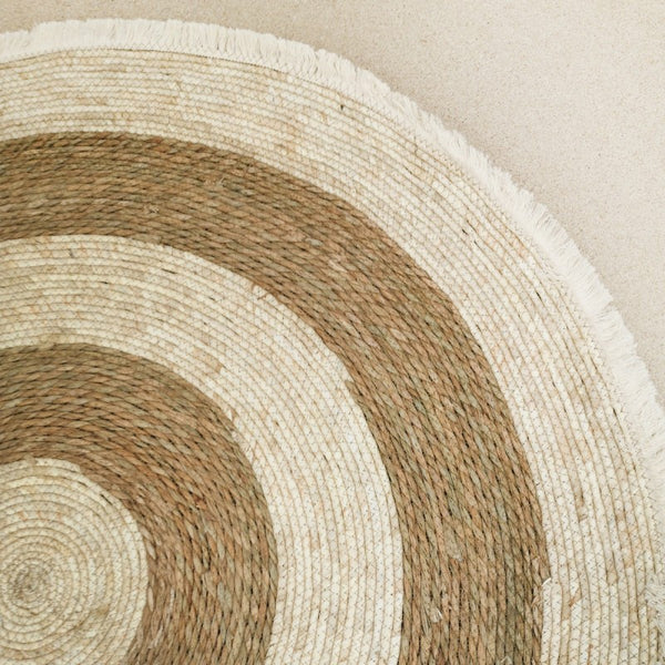 Alfombra yute Circular 120Cm