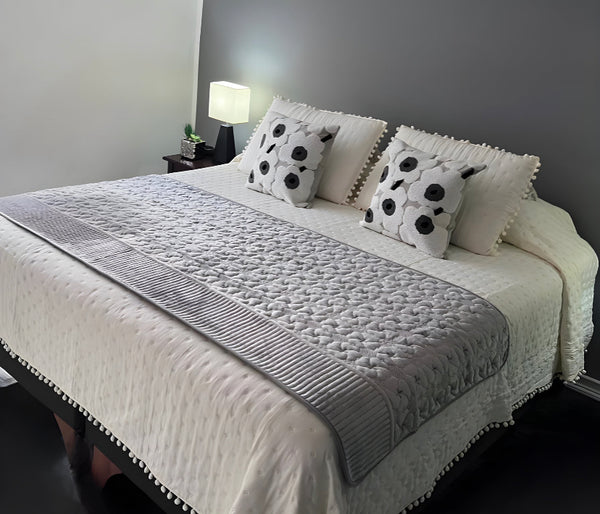 Piecera Plush Gris