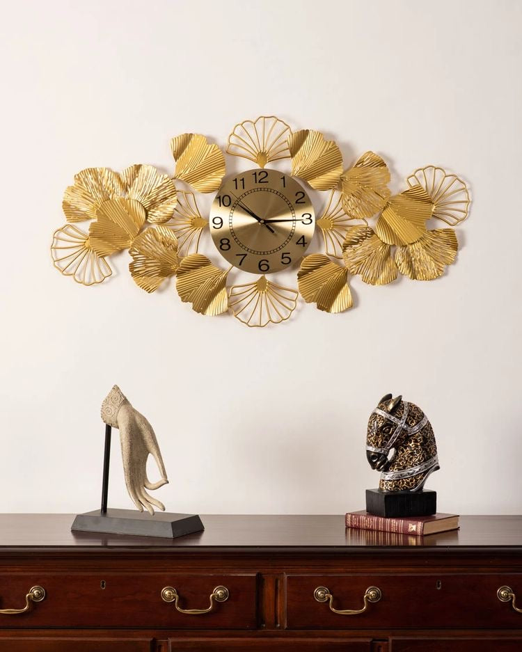 Reloj Horizontal Ginkgo Biloba