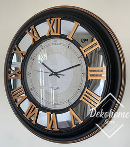 Reloj nórdico negro /dorado