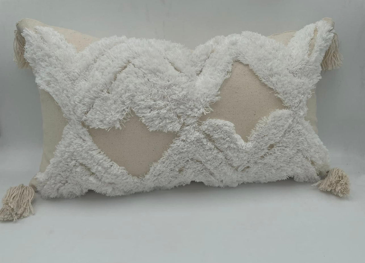 Funda cojín rectangular Crudo