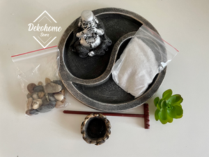 Jardin zen circular