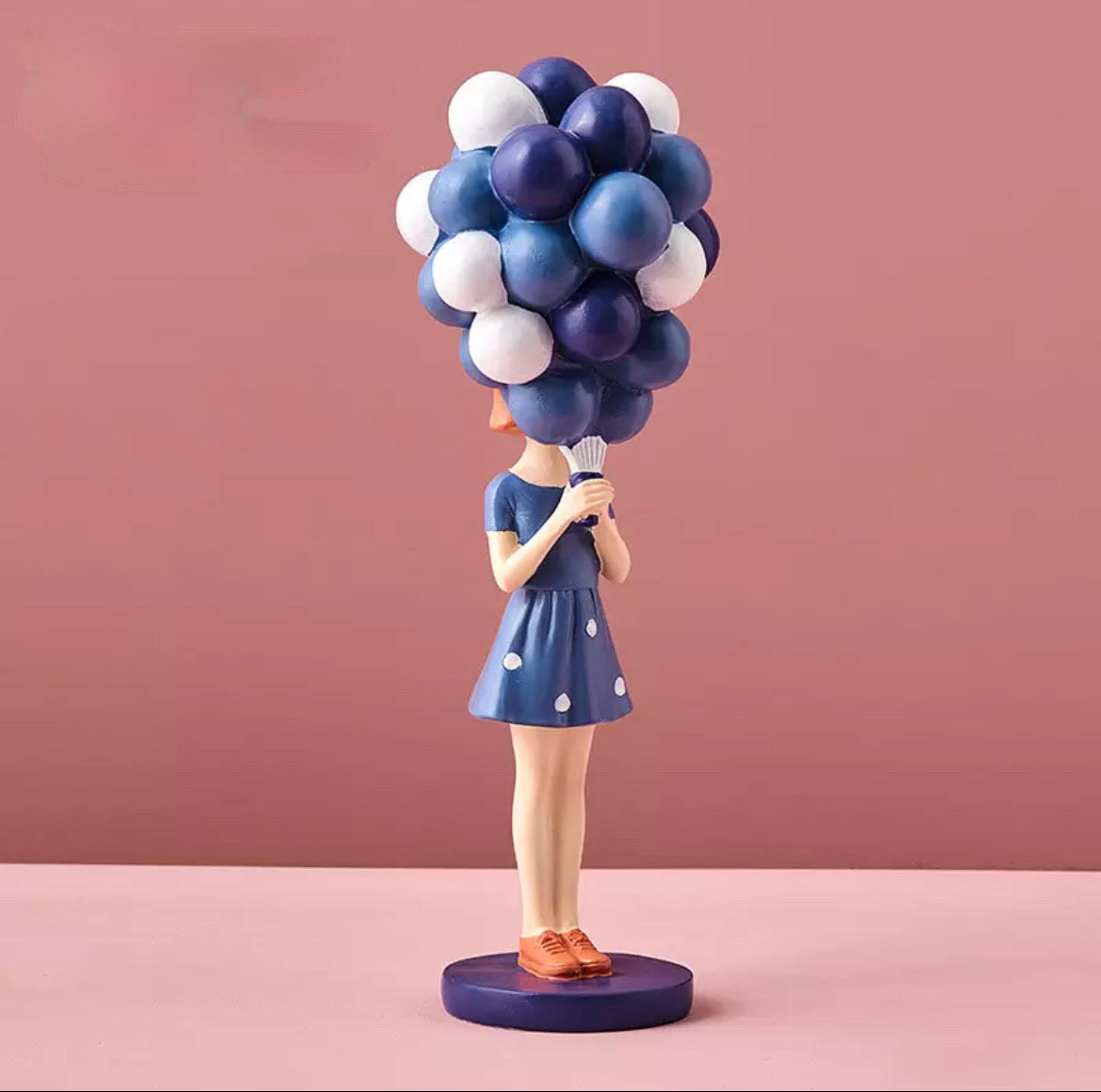 Figura Nórdica globo azul