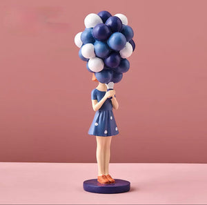 Figura Nórdica globo azul