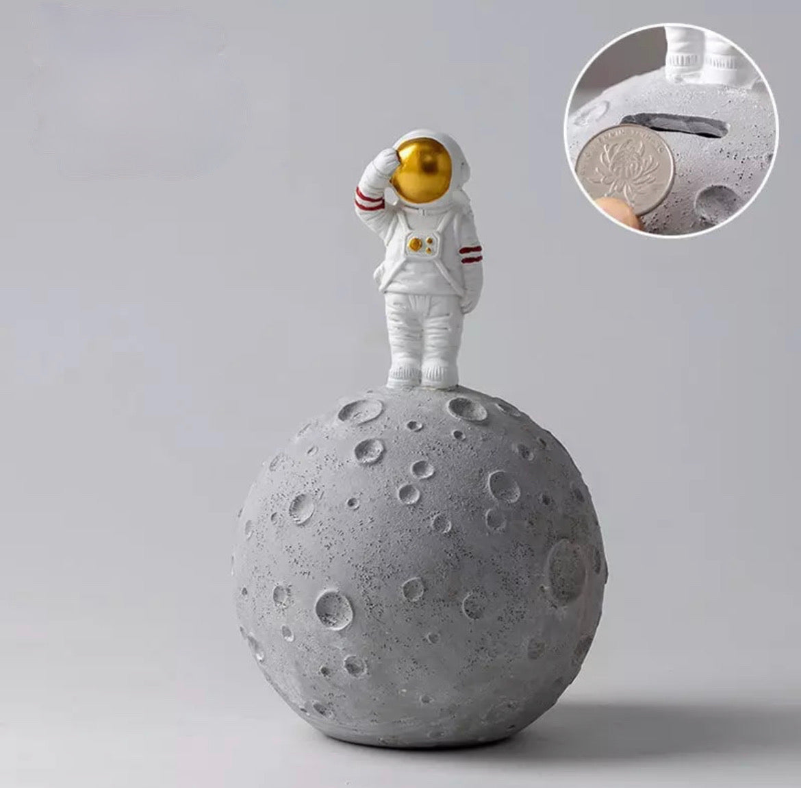 Astronauta sobre la luna
